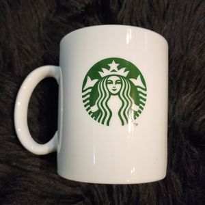 Starbucks Coffee Cup White with Green Siren Logo 15.2 fl.oz.